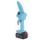 (EU Plug) 4 Inch Cordless Mini Chainsaw Portable Electric Handheld Tree Branches 5