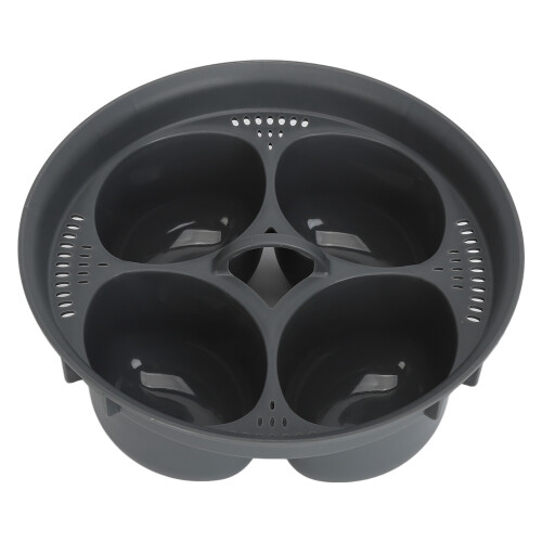 Nonstick 4 Egg Poacher Insert Even Heat Distribution Safe 2