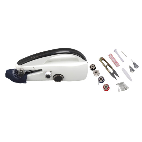 Handheld Sewing Machine USB Mini Electric Garment Curtain Pillow 1