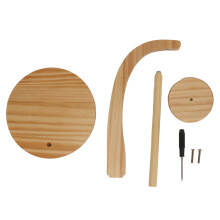 (Varnish) Yarn Holder for Knitting Rotatable Wooden Spinner Crochet Lovers Retro