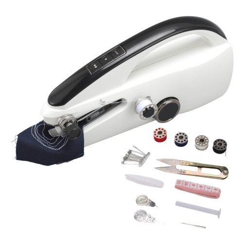 Handheld Sewing Machine USB Mini Electric Garment Curtain Pillow 2