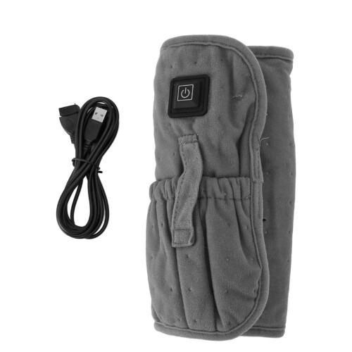USB Heated Back Pad Electric Soft Waist Wrap with Adjustable Strap