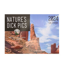2024 Nature's Dick Pics Calendar Funny Humorous Hanging Calendar