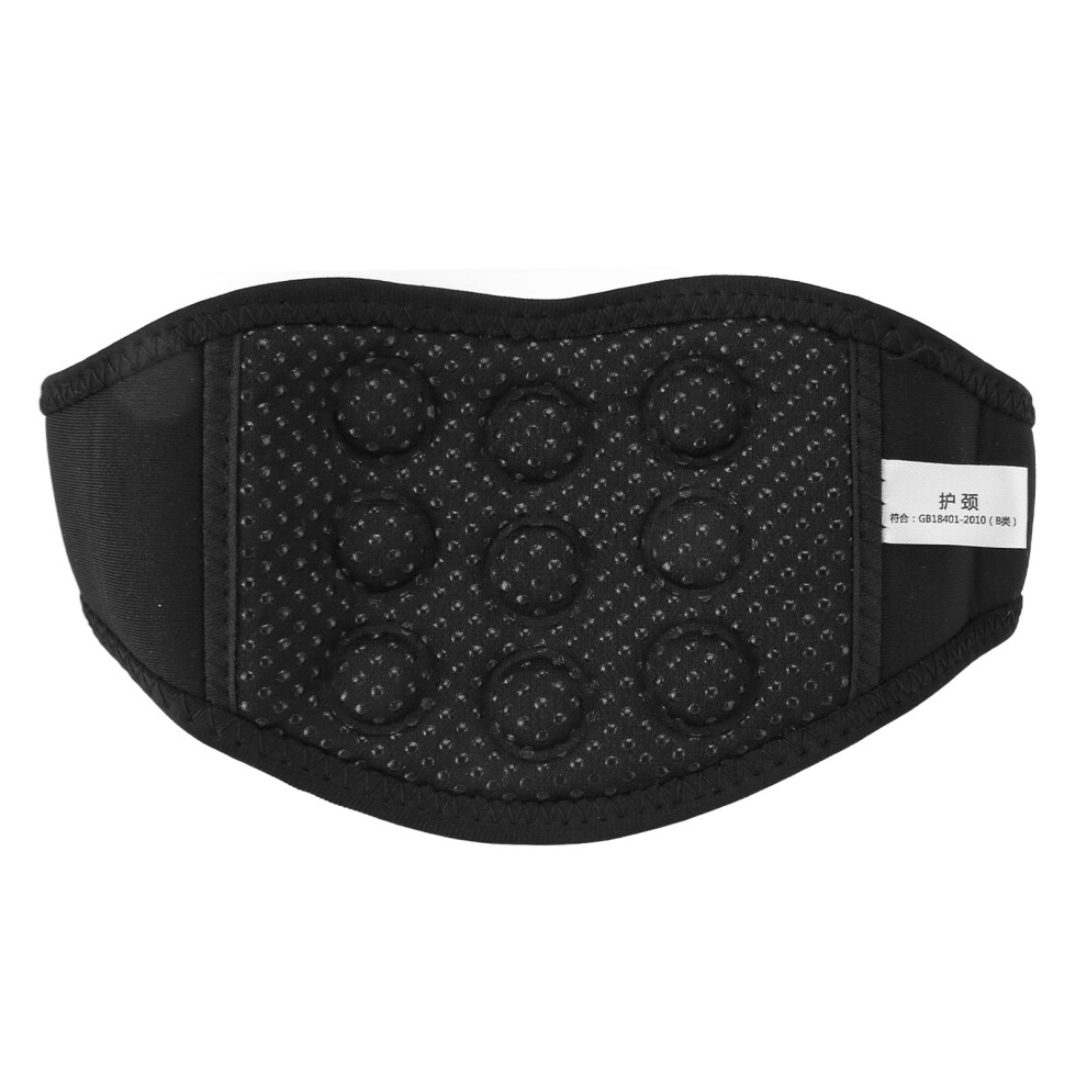 Black Self Heating Neck Brace 9 Magnets Thermal Support