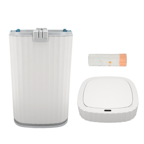 15L Smart Touchless Trash Can for Kitchen Bathroom Bedroom