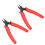 2Pcs Micro Wire Cutter Steel Silicone Handle Mini Flush 3