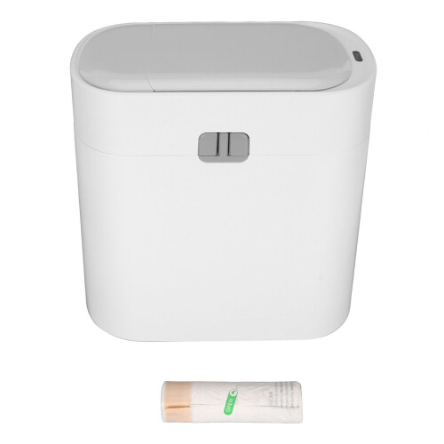 11L Motion Sensor Trash Can Quiet Smart Waste Bin Kitchen Bathroom