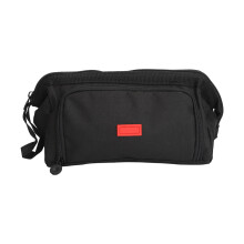 (Black) Pencil Case Dual Layer Large Capacity Pencil Bag Purple