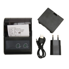 58mm Thermal Printer BT 203DPI USB Toothed Blade Label Printer
