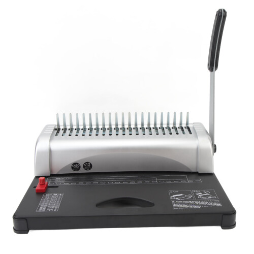 Manual Binding Machine 21 Hole Adjustable Book A4 2