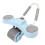(Blue) Abdominal Wheel Roller Automatic Double Round Elbow Support Orange 5