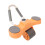 (Orange) Abdominal Wheel Roller Automatic Double Round Elbow Support Orange 2