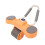 (Orange) Abdominal Wheel Roller Automatic Double Round Elbow Support Orange 3