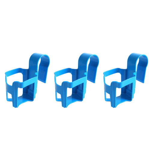 (3Pcs, Square) Pool Cup Holder Prevent Spill for Round Pool Bar Rails 2Pcs 1