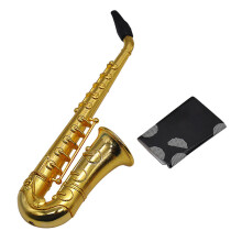 Saxophone Shape Metal Smoking Pipe Small Travel Home
