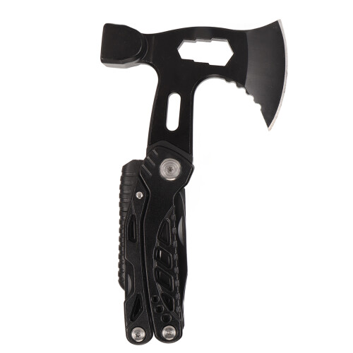 Foldable Hatchet Multitool Hammer Axe Whistle Screwdriver Camping