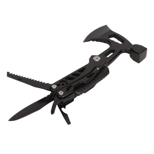 Foldable Hatchet Multitool Hammer Axe Whistle Screwdriver Camping 2