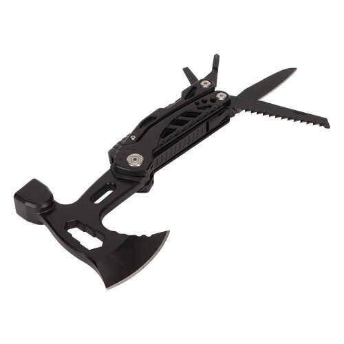 Foldable Hatchet Multitool Hammer Axe Whistle Screwdriver Camping 1