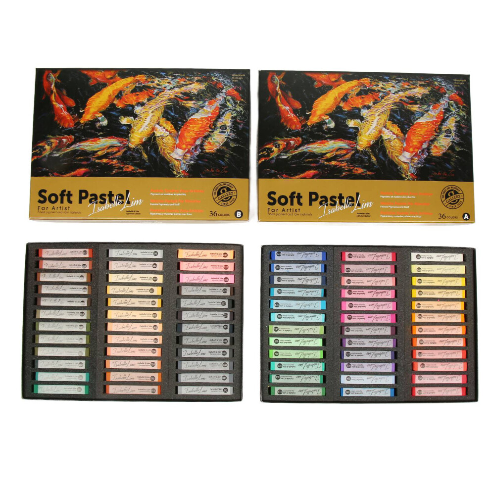 72Pcs Soft Pastels Bright Colors Safe Chalk Art Crafting Drawing-image-OPC-PMFTSJT-NEW