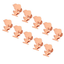10pcs Metal Binder Clips Cartoon Shape Rustproof
