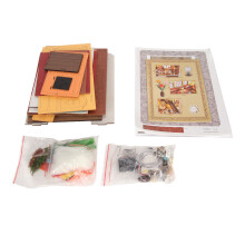DIY Wooden Dollhouse Kit 1:24 Scale Puzzle Toy for Ages 14+