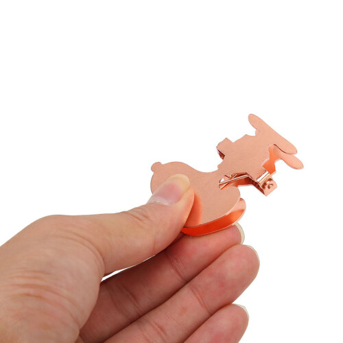 10pcs Metal Binder Clips Cartoon Shape Rustproof 2
