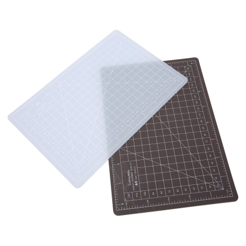 2pcs A5 PVC Cutting Mat Durable for Sewing Paper 1