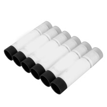 (Black) 6Pcs Quick Drying Washable Paint Pens Vibrant Colors for Coloring