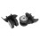 Suitcase Universal Wheel Silent Large Caster Black 2pcs 4