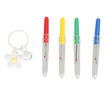 4Pcs Sewing Seam Rippers High Carbon Steel Red Mini Thread Remover