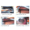 Suitcase Universal Wheel Silent Large Caster Black 2pcs 2