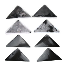 4Pcs Rug Gripper Triangle Non-Slip Carpet Tape for Tiles Hardwood