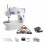 Mini Sewing Machine LED Light Battery Powered Kids 1