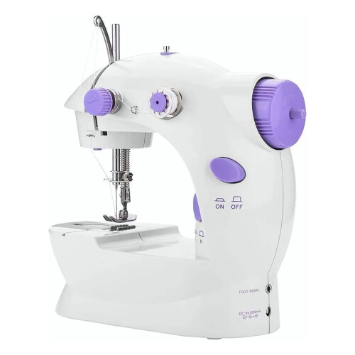 Mini Sewing Machine LED Light Battery Powered Kids 1