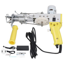 (US Plug) Yellow Handheld Carpet Tufting Tool High Speed DIY 100-240V AU Plug