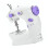 Mini Sewing Machine LED Light Battery Powered Kids 4