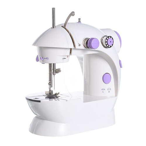 Mini Sewing Machine LED Light Battery Powered Kids 2