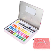 36 Bright Colors Watercolor Paint Set Quick Drying