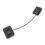 Refrigerator Lock Combination Plastic Stainless Steel Freezer Lock 4
