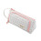 Large Black White Grid Retro Canvas Pencil Case 1