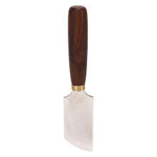 Leather Skiving Knife High Speed Steel Blade Wood Handle DIY Tool