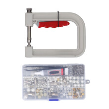 Pearl Setting Machine 10 Molds DIY Beads Hand Press Tool