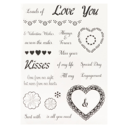 Clear Stamps DIY Reusable Transparent for Scrapbooking Card Making 1