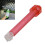 (Red) Detachable Plastic Hookah Pipe Pocket Size Water Smoke Pipe Blue 5
