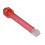 (Red) Detachable Plastic Hookah Pipe Pocket Size Water Smoke Pipe Blue 3