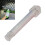 (White) Detachable Plastic Hookah Pipe Pocket Size Water Smoke Pipe Blue 5