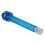 (Blue) Detachable Plastic Hookah Pipe Pocket Size Water Smoke Pipe Blue 4