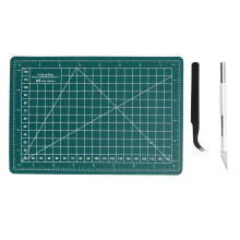 Craft Knife A5 Waterproof Self Healing Cutting Mat with Steel Blade