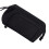 (Black) Ship Type Pen Case Large Capacity Double Layer Zipper Kids Black 5