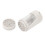 (White) Smell Proof Container Transparent Magnifying Light Stash White 5